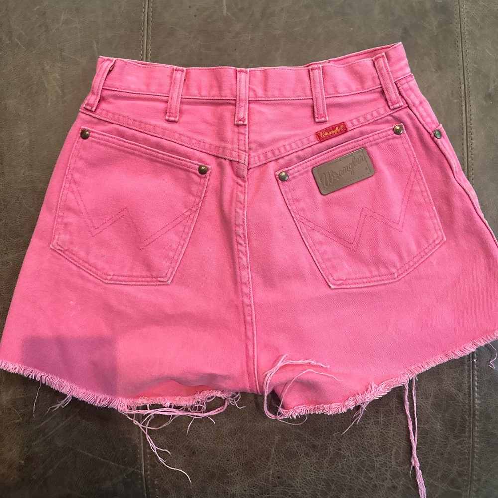 Wrangler Pink Jean Shorts